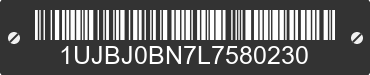 2020 JAYCO Jayco 1UJBJ0BN7L7580230 VIN decoded