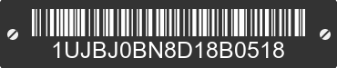 2013 JAYCO Jayco 1UJBJ0BN8D18B0518 VIN decoded