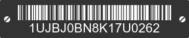 2019 JAYCO Jayco 1UJBJ0BN8K17U0262 VIN decoded