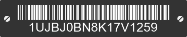 2019 JAYCO Jayco 1UJBJ0BN8K17V1259 VIN decoded