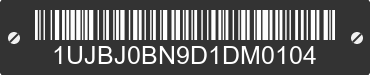 2013 JAYCO Jayco 1UJBJ0BN9D1DM0104 VIN decoded