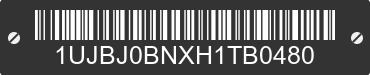 2017 JAYCO Jayco 1UJBJ0BNXH1TB0480 VIN decoded