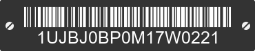 2021 JAYCO Jayco 1UJBJ0BP0M17W0221 VIN decoded