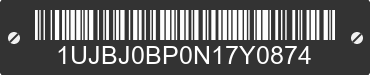 2022 JAYCO Jayco 1UJBJ0BP0N17Y0874 VIN decoded