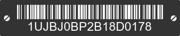2011 JAYCO Jayco 1UJBJ0BP2B18D0178 VIN decoded