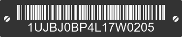 2020 JAYCO Jayco 1UJBJ0BP4L17W0205 VIN decoded