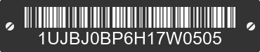 2017 JAYCO Jayco 1UJBJ0BP6H17W0505 VIN decoded