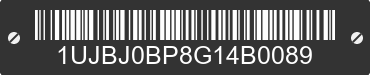 2016 JAYCO Jayco 1UJBJ0BP8G14B0089 VIN decoded