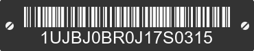 2018 JAYCO Jayco 1UJBJ0BR0J17S0315 VIN decoded