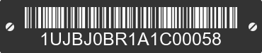 2010 JAYCO Jayco 1UJBJ0BR1A1C00058 VIN decoded