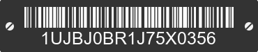2018 JAYCO Jayco 1UJBJ0BR1J75X0356 VIN decoded