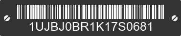 2019 JAYCO Jayco 1UJBJ0BR1K17S0681 VIN decoded