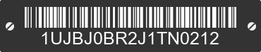 2018 JAYCO Jayco 1UJBJ0BR2J1TN0212 VIN decoded