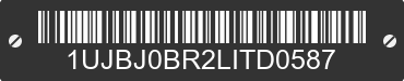 2020 JAYCO Jayco 1UJBJ0BR2LITD0587 VIN decoded