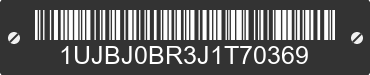 2018 JAYCO Jayco 1UJBJ0BR3J1T70369 VIN decoded