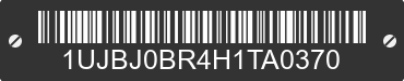 2017 JAYCO Jayco 1UJBJ0BR4H1TA0370 VIN decoded