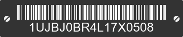 2020 JAYCO Jayco 1UJBJ0BR4L17X0508 VIN decoded
