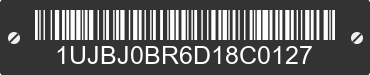 2013 JAYCO Jayco 1UJBJ0BR6D18C0127 VIN decoded