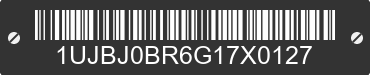 2016 JAYCO Jayco 1UJBJ0BR6G17X0127 VIN decoded