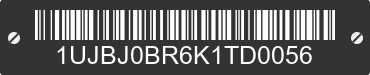2019 JAYCO Jayco 1UJBJ0BR6K1TD0056 VIN decoded