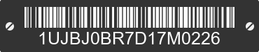 2013 JAYCO Jayco 1UJBJ0BR7D17M0226 VIN decoded