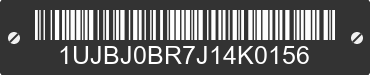 2018 JAYCO Jayco 1UJBJ0BR7J14K0156 VIN decoded