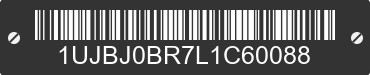 2020 JAYCO Jayco 1UJBJ0BR7L1C60088 VIN decoded