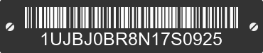 2022 JAYCO Jayco 1UJBJ0BR8N17S0925 VIN decoded