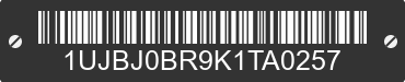 2019 JAYCO Jayco 1UJBJ0BR9K1TA0257 VIN decoded