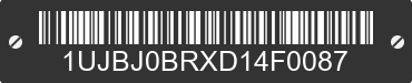2013 JAYCO Jayco 1UJBJ0BRXD14F0087 VIN decoded