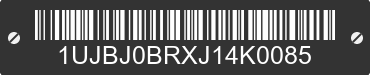 2018 JAYCO Jayco 1UJBJ0BRXJ14K0085 VIN decoded
