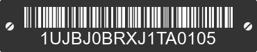 2018 JAYCO Jayco 1UJBJ0BRXJ1TA0105 VIN decoded