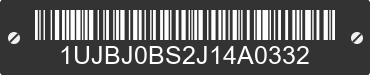 2018 JAYCO Jayco 1UJBJ0BS2J14A0332 VIN decoded
