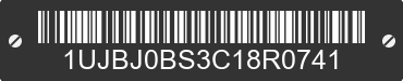 2012 JAYCO Jayco 1UJBJ0BS3C18R0741 VIN decoded