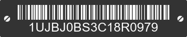 2012 JAYCO Jayco 1UJBJ0BS3C18R0979 VIN decoded