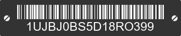 2013 JAYCO Jayco 1UJBJ0BS5D18RO399 VIN decoded