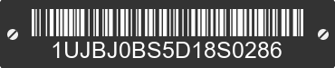 2013 JAYCO Jayco 1UJBJ0BS5D18S0286 VIN decoded