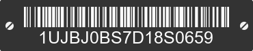 2013 JAYCO Jayco 1UJBJ0BS7D18S0659 VIN decoded