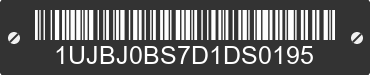 2013 JAYCO Jayco 1UJBJ0BS7D1DS0195 VIN decoded