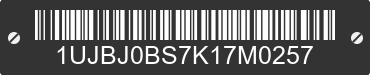 2019 JAYCO Jayco 1UJBJ0BS7K17M0257 VIN decoded