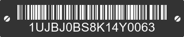 2019 JAYCO Jayco 1UJBJ0BS8K14Y0063 VIN decoded