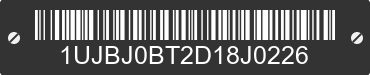 2013 JAYCO Jayco 1UJBJ0BT2D18J0226 VIN decoded