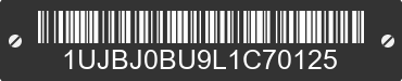 2020 JAYCO Jayco 1UJBJ0BU9L1C70125 VIN decoded