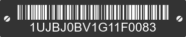 2016 JAYCO Jayco 1UJBJ0BV1G11F0083 VIN decoded