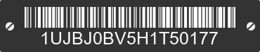 2017 JAYCO Jayco 1UJBJ0BV5H1T50177 VIN decoded