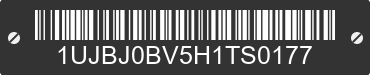 2017 JAYCO Jayco 1UJBJ0BV5H1TS0177 VIN decoded