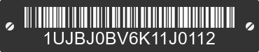 2019 JAYCO Jayco 1UJBJ0BV6K11J0112 VIN decoded