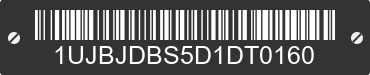 2013 JAYCO Jayco 1UJBJDBS5D1DT0160 VIN decoded