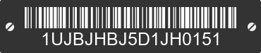 2013 JAYCO Jayco 1UJBJHBJ5D1JH0151 VIN decoded
