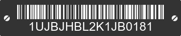 2019 JAYCO Jayco 1UJBJHBL2K1JB0181 VIN decoded